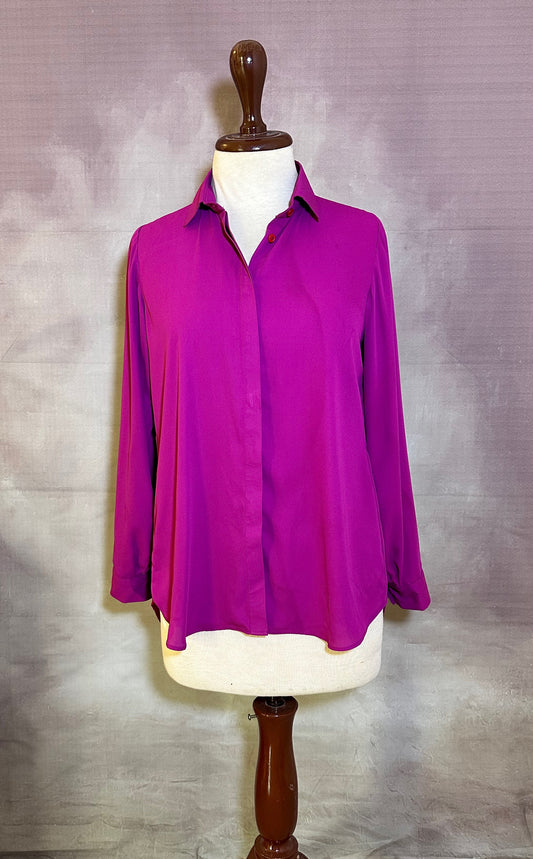 Stunning Magenta from Sazin Collection - Button Up Shirt